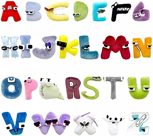 Alphabet Lore Plush,26 Pcs Animal Toys,Fun Stuffed Alphabet Lore Plush Figure Suitable for Gift Giving Fans