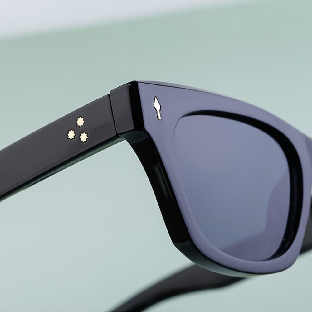 LVTFCO Popular Fashion Men Cat Eye Sunglasses Vintage Rivets Punk Gradient Shades UV400 Women Sun Glasses image 4