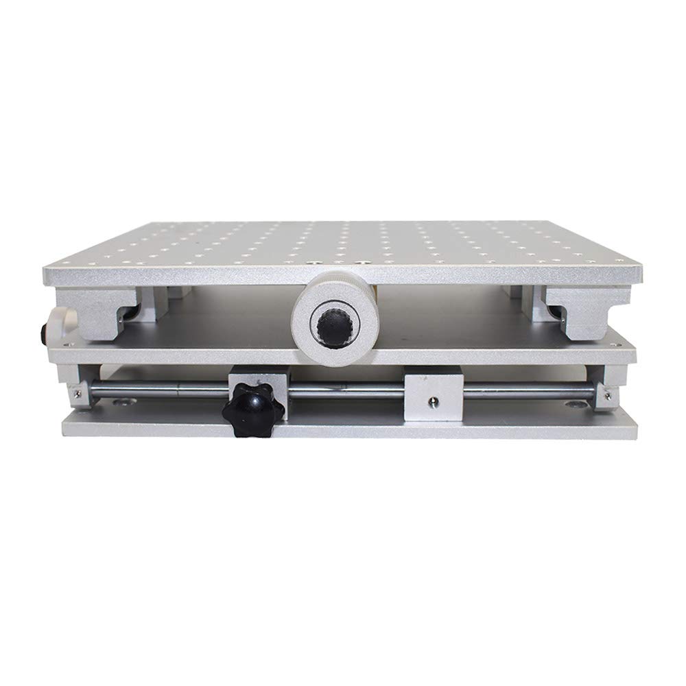 Mesa 2D XY para máquina de engg láser, 300 x 220 x 90 mm, banco de trabajo de 2 ejes, mesa móvil ajustable para marcado y engg, ideal para proyectos