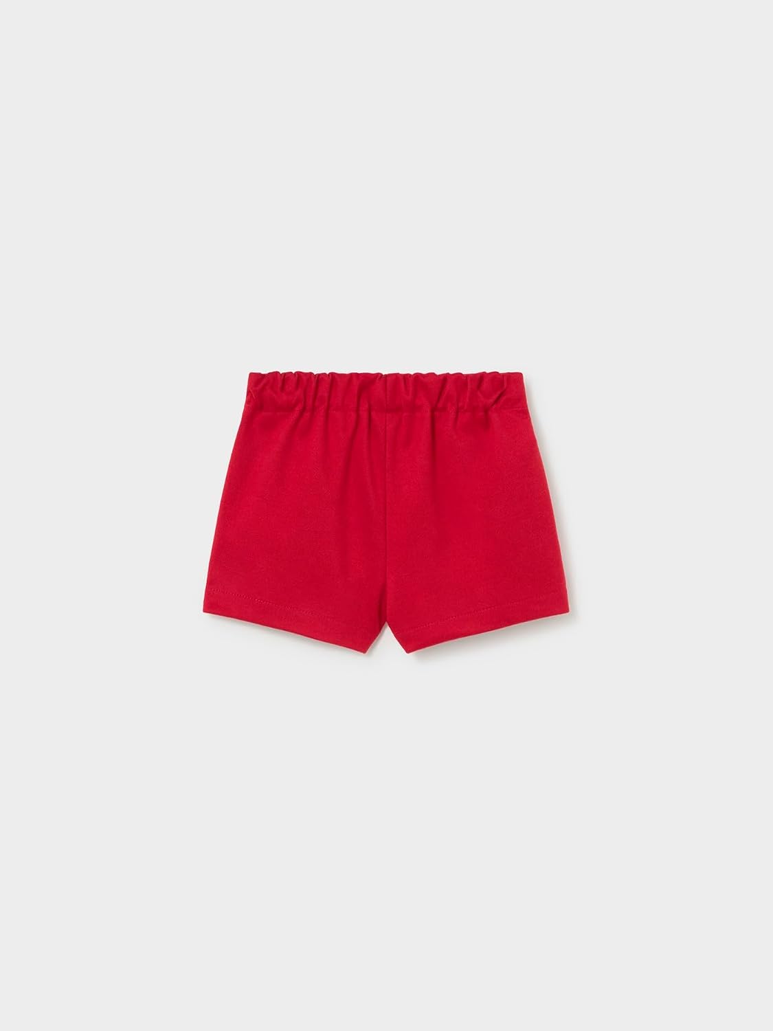 Mayoral Twill Shorts for Baby-Girls Red