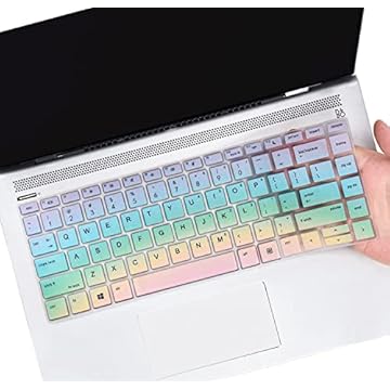 Capa de teclado para HP ProBook 440 445 G5 G6 G7 G8, HP ProBook 640 G4 G5 G7 G8 35.6 cm, HP ProBook 430 G5 33.8 cm, HP ProBook x360 440 G1 35.6 cm Protetor de pele de teclado, colorido
