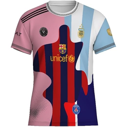 Messi Soccer Jersey Collection Set