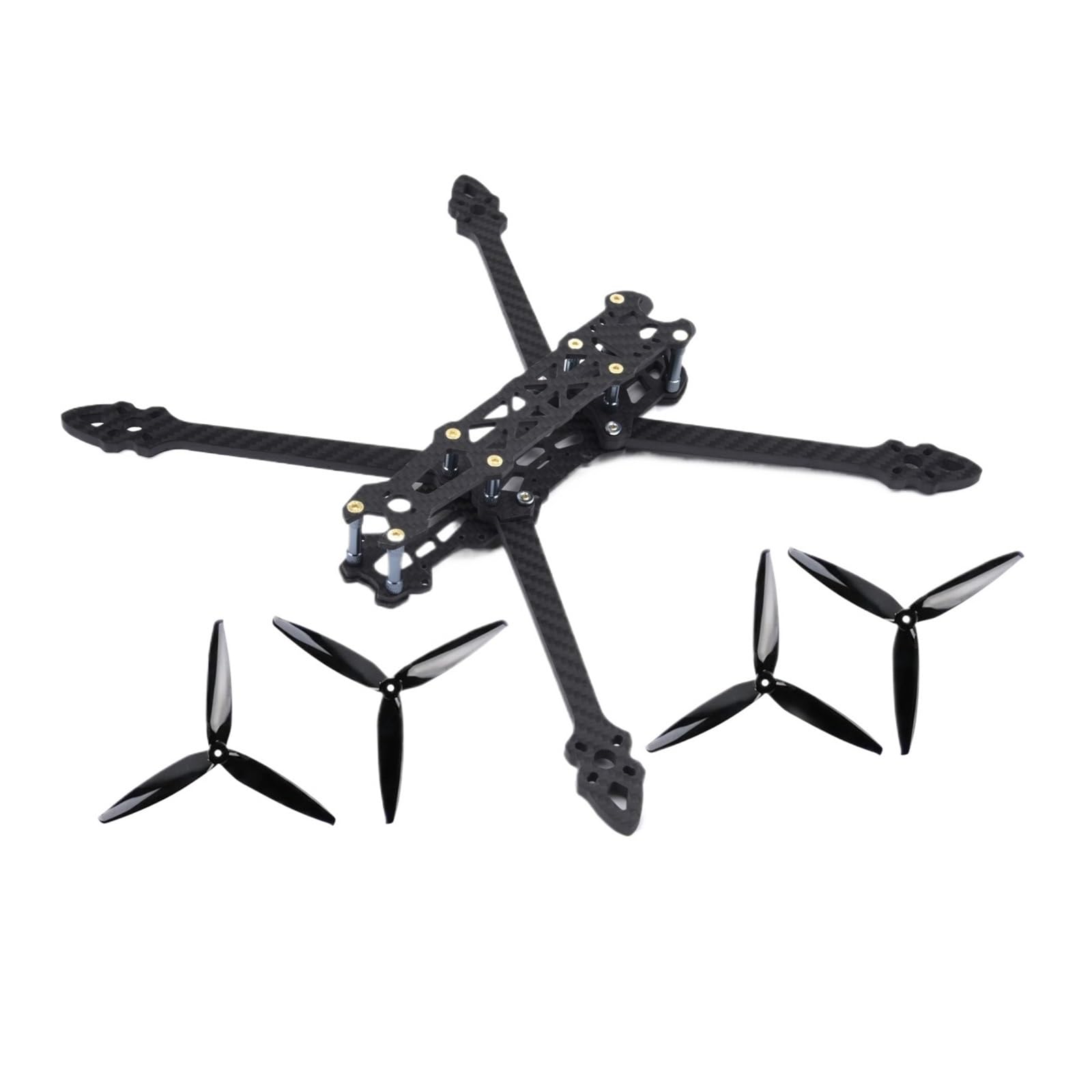 Kit Telaio Quadcopter Elica da 7 Pollici 295 mm 295 7040 for Kit Telaio Freestyle for Drone da Corsa FPV Quadcopter(Frame with 7040 Prop)