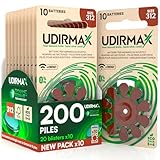 ♻️ 200 piles auditives Udirmax PR41 (taille 312) en 20 blisters écologiques de 10 piles chacun. Emballages eco-smart certifiés FSC: compacts, durables et recyclables pour respecter l’environnement et améliorer l’expérience d’utilisation. De plus, le nouveau format de 10 piles offre une autonomie et une praticité inégalées: plus grande réserve de piles, moins d’emballages à acheter, moins de déchets à éliminer
