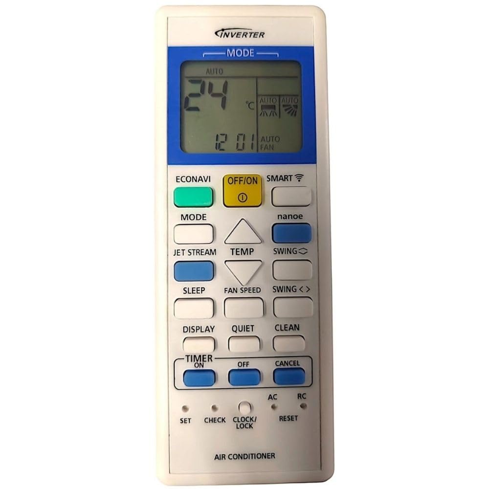 TIZOQAC Remote Control Compatible for Panasonic AC (with Quiet Button) (Model No.157F) -Please Match The Image with Your Old Remote Button to Button-picture-20