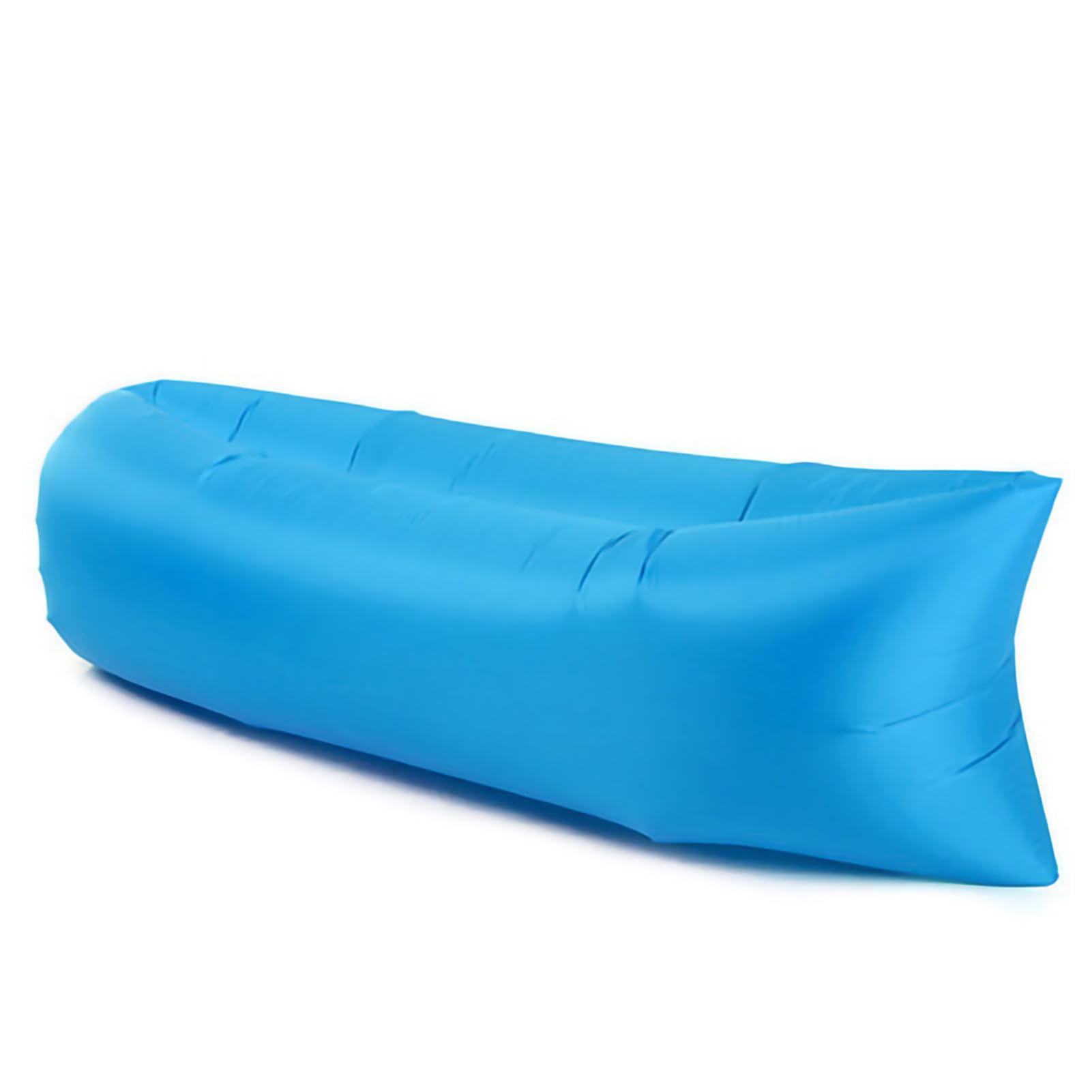 Inflatable Lounger Air Sofa, Inflatable Couch for Camping, Portable Waterproof Anti Air Leaking Pouch Couch Air Chair for Outdoor, Beach, Hiking, Picnics, Music Festivals Green(Blue)