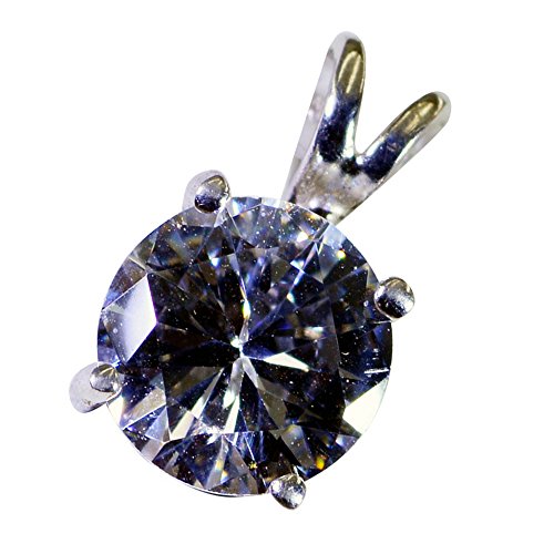 Argent Charmes de Mode Pendentif Victorien Blanc CZ Cadeau Idéal pour Filles