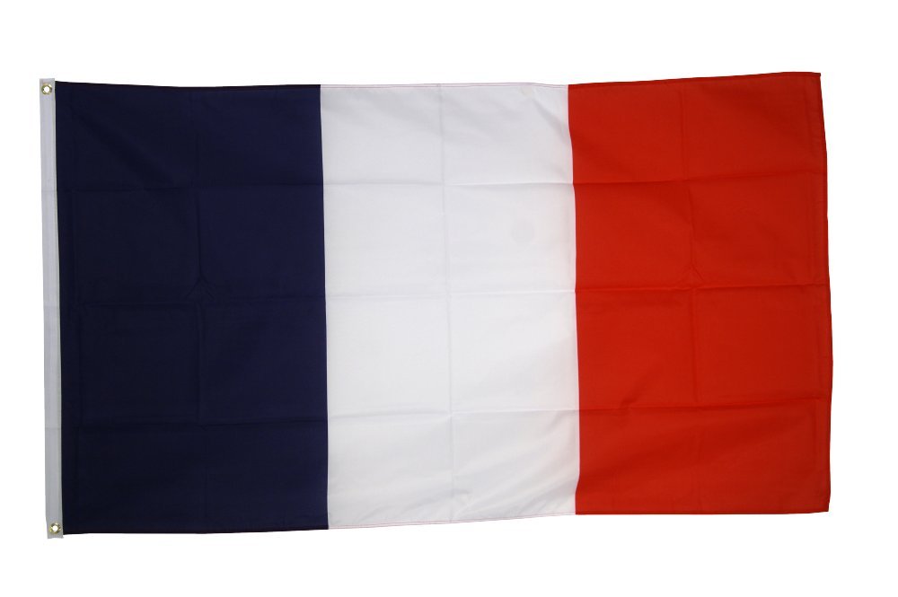Grand drapeau France 150x250 cm