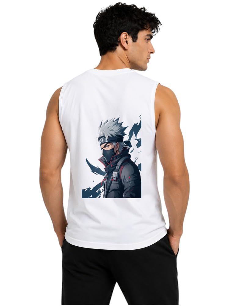 Men Cotton Printed Ribbed Round Neck Sleeveless Casual| Sports| Gym| Tank Top | Vest| Regular Fit T Shirt-image-32