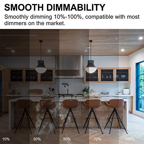 Energetic Smarter Lighting Dimmable A21 Led Bulb, 150 Watt Equivalent, Cool White 4000K, 2600Lm, Ul Listed, E26 Standard Base, Damp Rated, Super Bright Light Bulbs, 4 Pack #TOP3