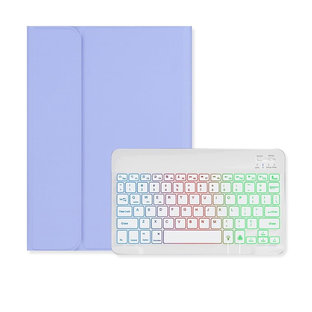 Clavier rétroéclairé détachable avec étui pour iPad Pro 11 2024