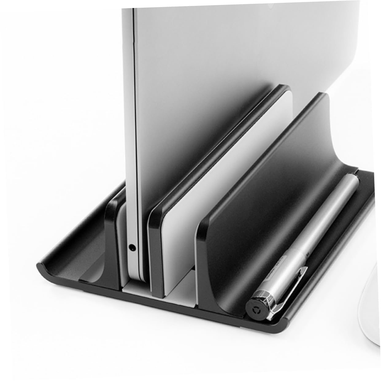 Operitacx Supporto Verticale Per Laptop in Lega Di Alluminio Supporto Per Raffreddamento Portatile Dispositivo Di Raffreddamento Per Notebook Per Evitare Surriscaldamento
