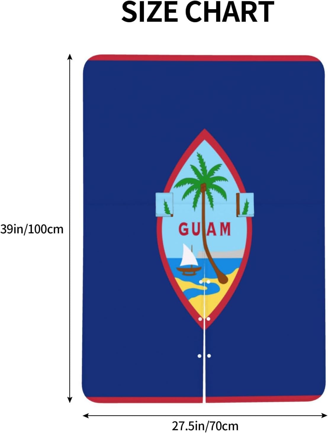 Guam Flag Car Seat Covers for Babies, Infant Car Seat Canopy, Mom Nursing Breastfeeding Covers, Warm Carseat Canopy for Newborn