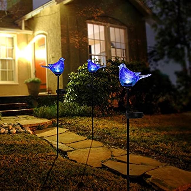 Afirst Bluebird Garden Stake Lights