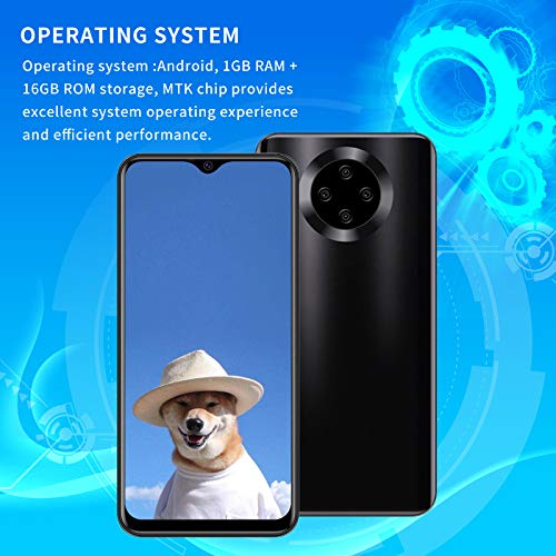 (6.53inch IPS Full-Screen), Mate30pro (2020) Android Smartphone, Unlocked Cell Phones,1GB RAM 16GB ROM, 3800 mAh, 3GWCDMA: 850/2100MHZ/SIM Card Frequency Bands, Please Confirm Your SIM Meets (Black)