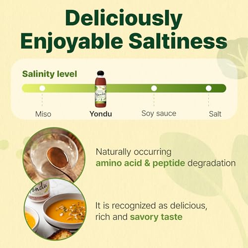 Yondu Vegetable Umami – Premium Plant-based Seasoning Sauce – All-Purpose Instant Flavor Boost, Better Than: Fish Sauce, Soy Sauce, Bouillon (28 Fl oz) - Thumbnail 5