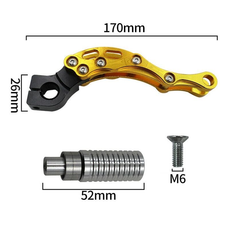 Kick de démarrage moto 170 mm pour réparer un levier cassé