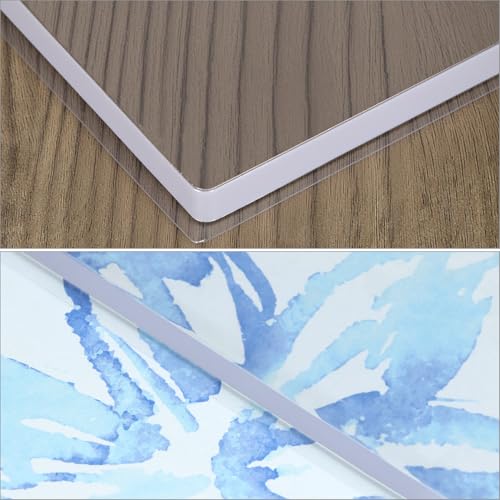 QWORK® Gel Druckplatte, 21 x 29.7 x 1CM Wiederverwendbare Monoprinting Druckplatte, Druckzubehör, für Kunst und Handwerk