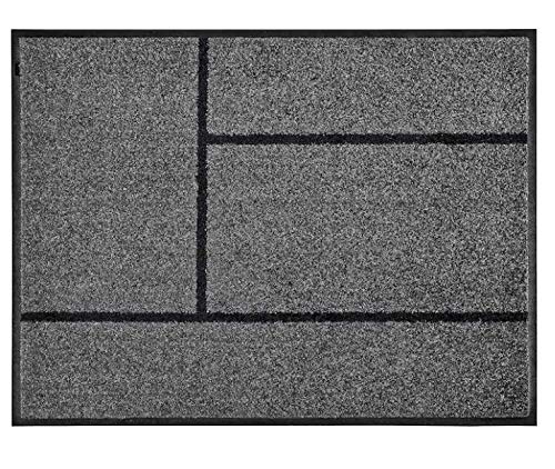 IKEA Rug - K…GE Door mat, Grey, Black, 69x90 cm (2 ' 3" x2 ' 11")