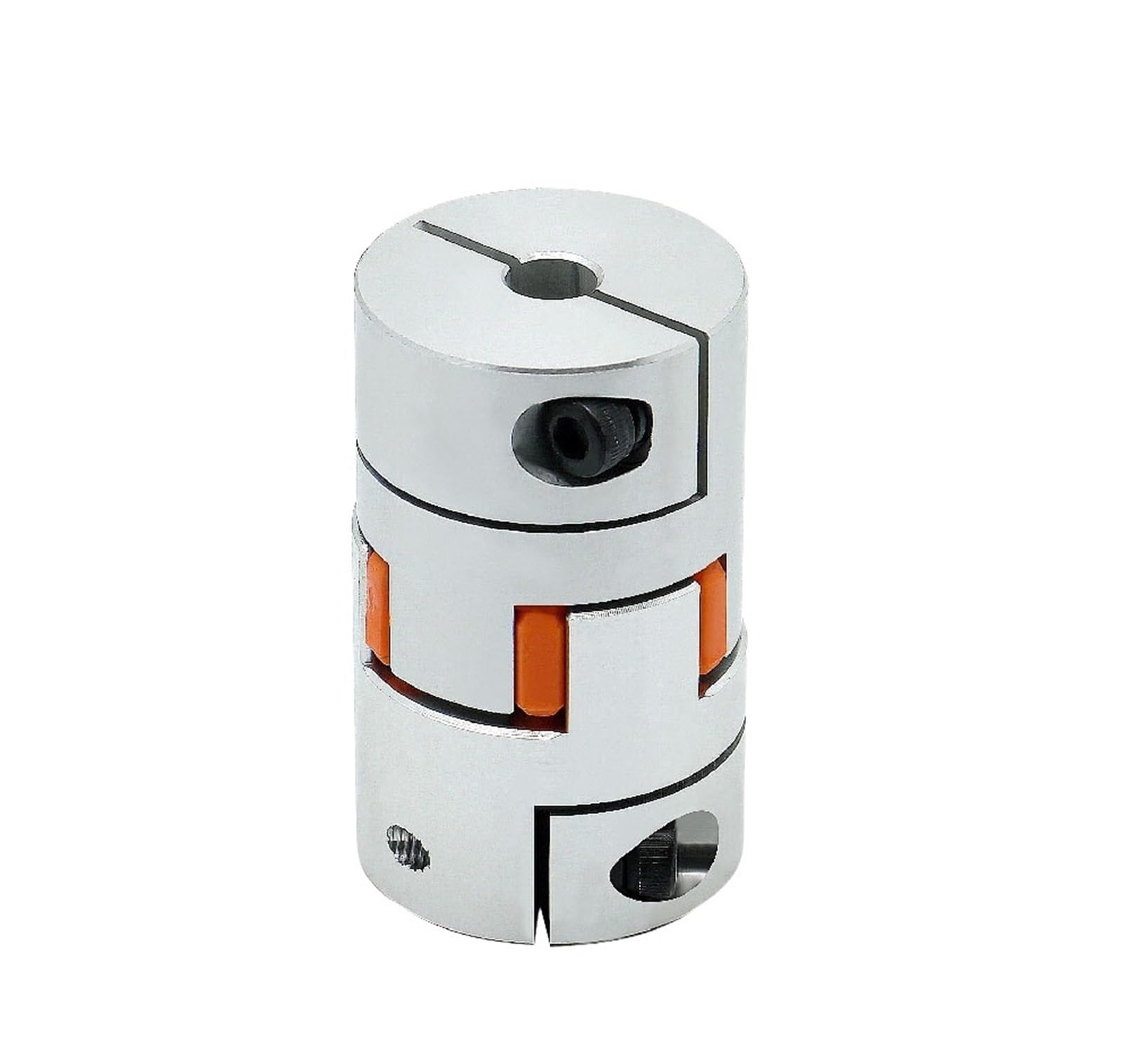 Rigid Coupling,Stainless Steel Rigid Coupling 1pcs D40L66 Coupler CNC Aluminium Plum Flexible Shaft Coupling Stepper Motor Connector(10x12.7)
