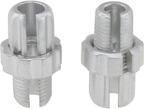 2 unids aluminio MTB bicicleta M10 palanca de freno tornillos de ajuste Tornillos de fijación Accesorios de freno, plata