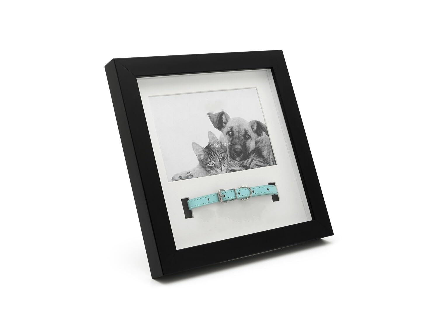 Design Fotorahmen Hunde Katzen Halsband Bilderrahmen Katzen Andenken Trauerrahmen 10x15cm Fotorahmen mit Namensgravur