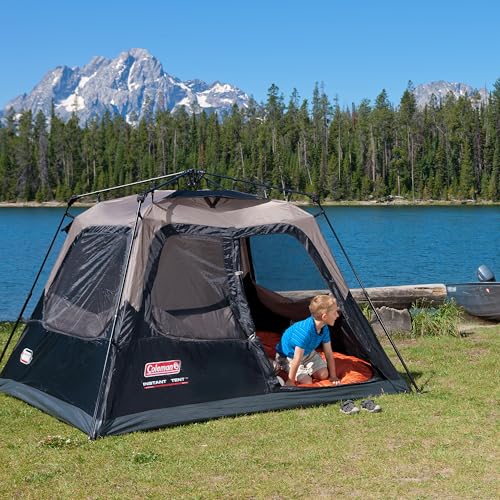 Coleman Instant Tent with 1-Minute Setup, 4/6/8/10 Person Tent with Pre-Attached Poles, Air Vent, & Carry Bag image 4