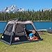 Coleman Instant Tent with 1-Minute Setup, 4/6/8/10 Person Tent with Pre-Attached Poles, Air Vent, & Carry Bag