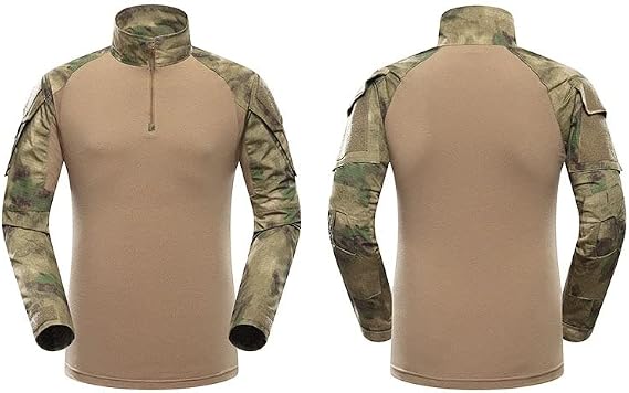 YABOO Tactical Camouflage Shirt BDU Combat Clothing Outdoor Sports Airsoft Hunting Shooting Battle Dress