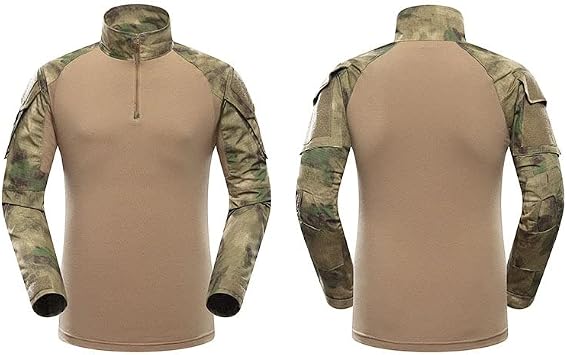 YABOO Tactical Camouflage Shirt BDU Combat Clothing Outdoor Sports Airsoft Hunting Shooting Battle Dress
