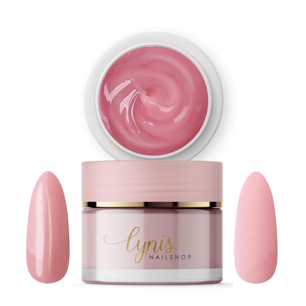 Lynis-Nailshop.de - Gel rigenerante per unghie in gel per professionisti e principianti, gel UV per l'estensione delle unghie · Cover Builder Gel · Pinchbar, autolivellante, media viscosità ·