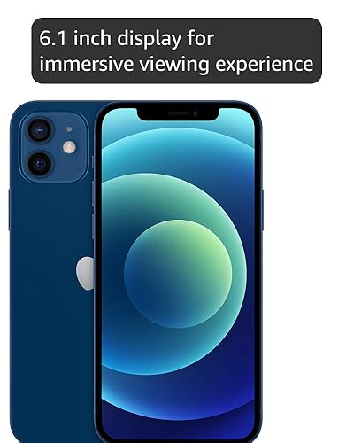 Apple iPhone 12, 128GB, Blue (Renewed) : Amazon.co.uk: Electronics