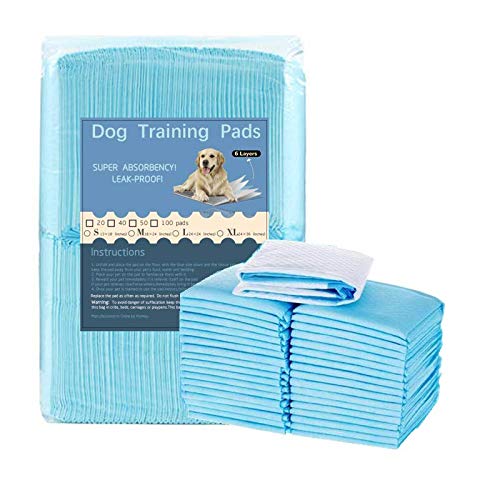 KIHKIH Dog Training Pad Puppy Training Pad Training Pad for Pet Puppy Pads Pet Training Pads Regular 20 Counts-Extra Thickened (Regular (1318), 20 Count)