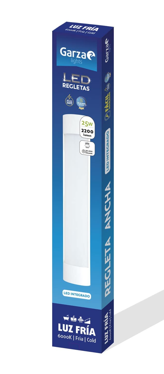 GZ REGL. ANCHA 25W 2200LM 60CM 60K