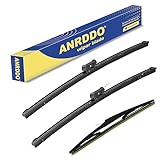 3 wipers Replacement for Mazda CX-5 CX-9 2017 2018 2019 2020 2021 2022 CX5 CX9 -Original Equipment Windshield Wiper Blades Set 24"+18"+14" (Set of 3) Top Lock