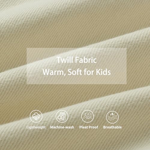 LittleSpring Kids Winter Warm Pants Fleece Lined Pull On Thick Loose Fit4