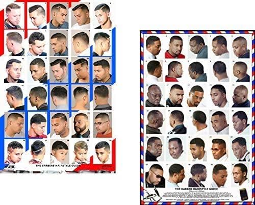 Barber Shop Combo Posters | Already Laminated 36"H x 24"W