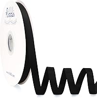 Vista 34 de Ribbli - Cinta de satén burdeos de doble cara, 1 pulgada x 50 yardas - Cinta burdeos oscuro de satén para envoltura de regalos, manualidades