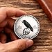 5PCS The CAW-F Coin — for Those Who Laugh at Life and Give Zero! Black Raven Last Coin, Now I Have Zero Zilch, Freedom and Humor Challenge Coin