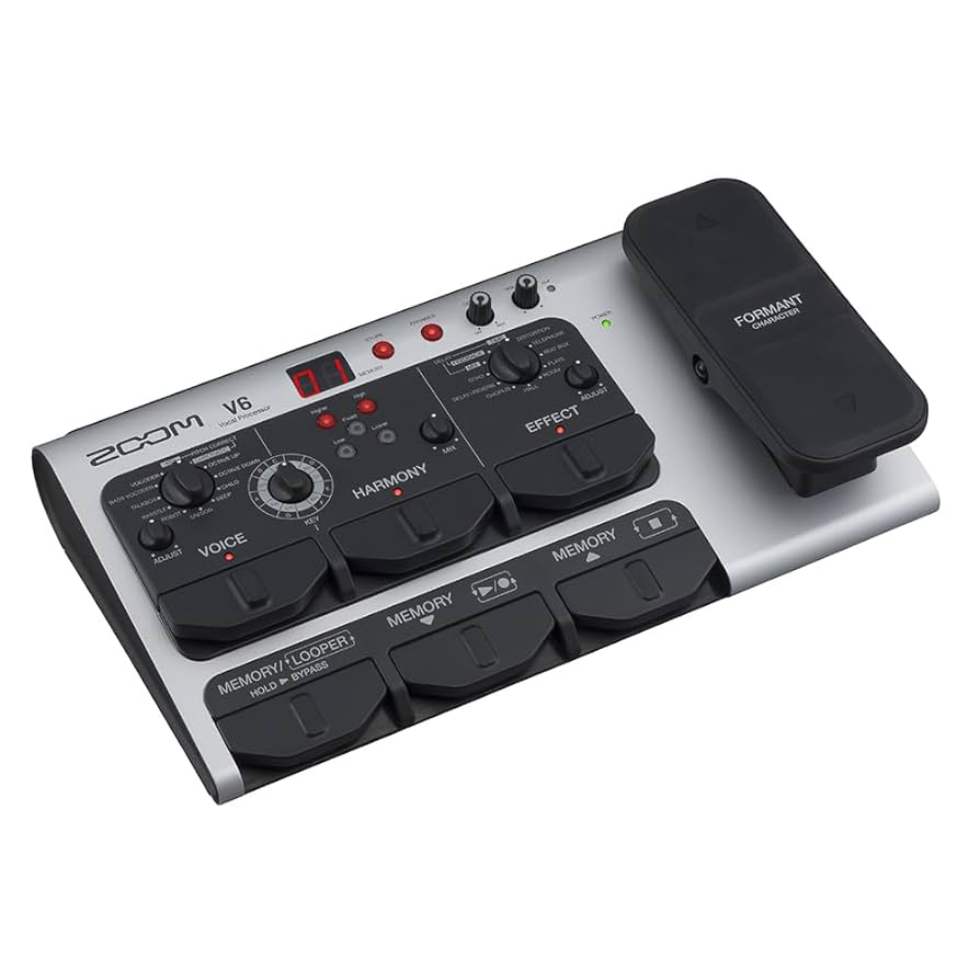 ZOOM V6-SP ボーカルプロセッサー ZOOM V6-SP | ライブパフォーマンス用ボーカルプロセッサ