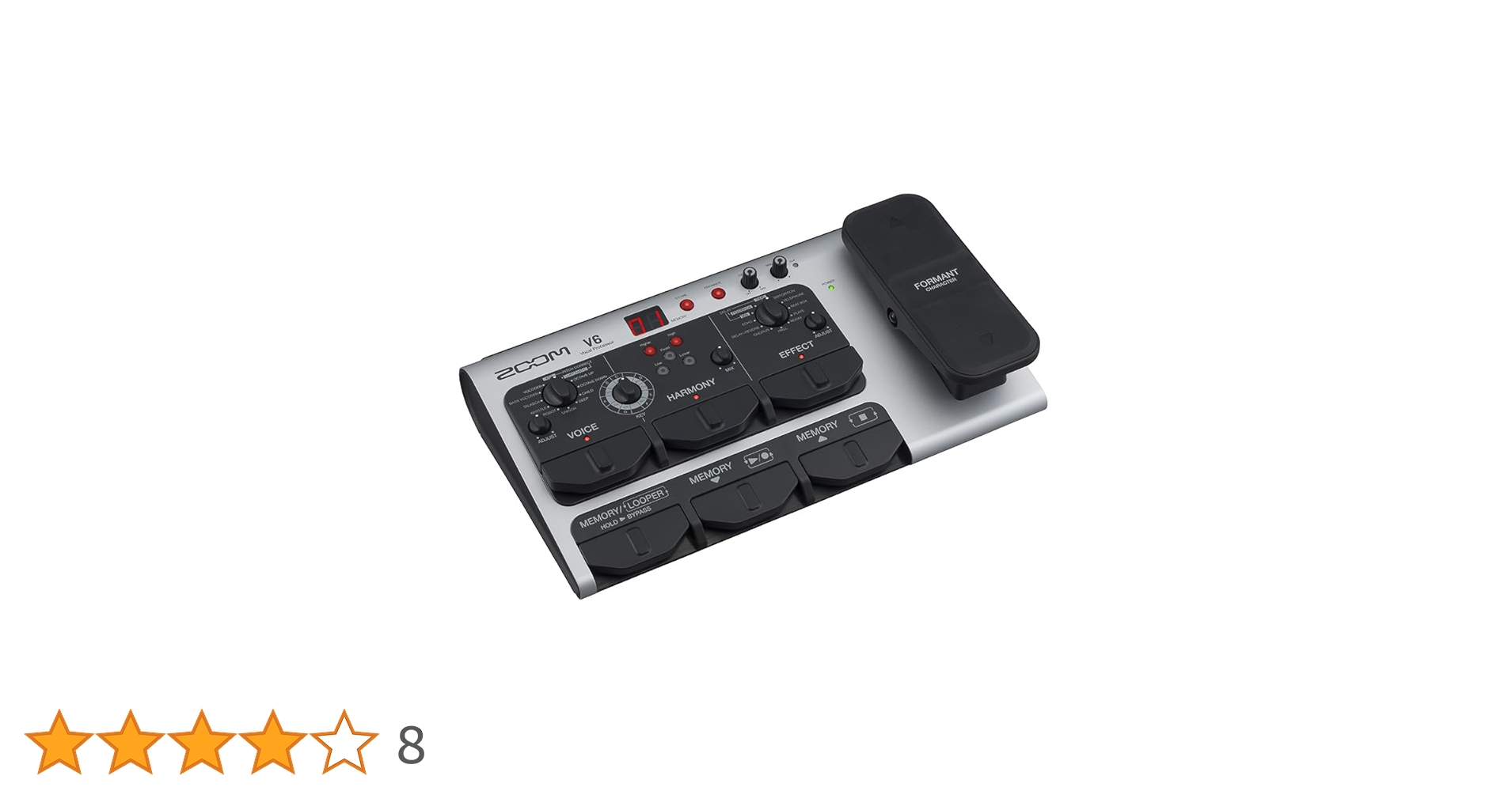 Amazon.co.jp: ZOOM ズーム V6-SP ボーカルプロセッサー ボイス