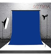 GiftMax 8 x10 FT LEKERA Backdrop Photo Light Studio Photography Background (Blue)