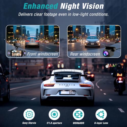 4 Channel 360° Dash Cam 2.5K