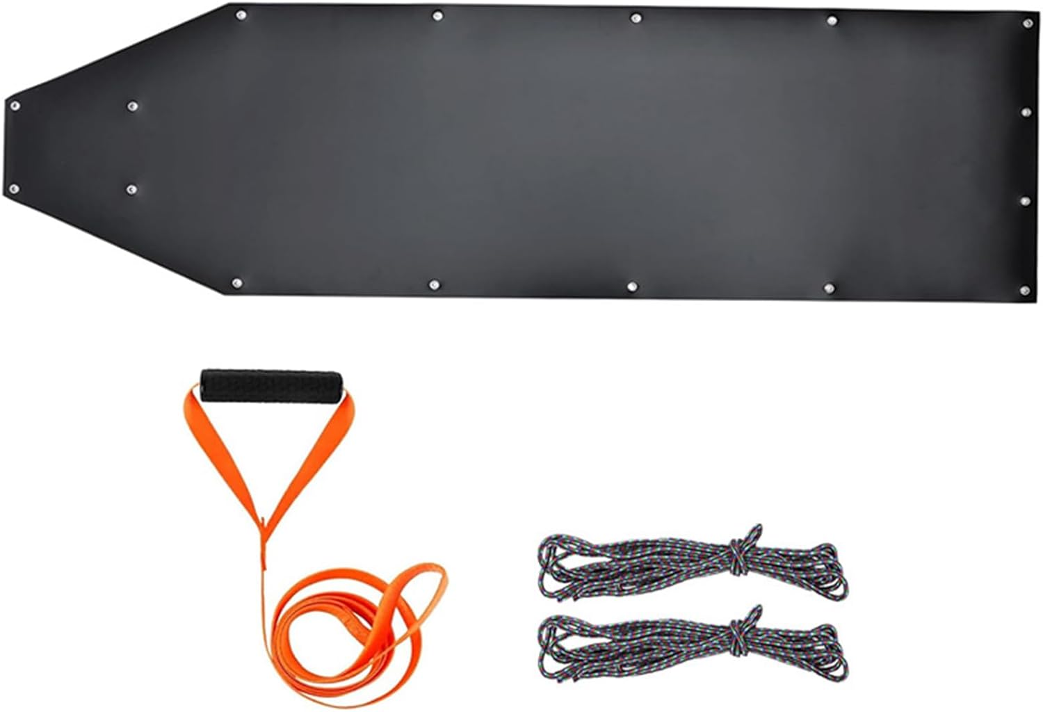 Light Weight Hunting-Gear Carriers Sleds Hauling Ice Fishing Supply Snow Sledding Pad for Easily Field Transport Durability Gear Sled