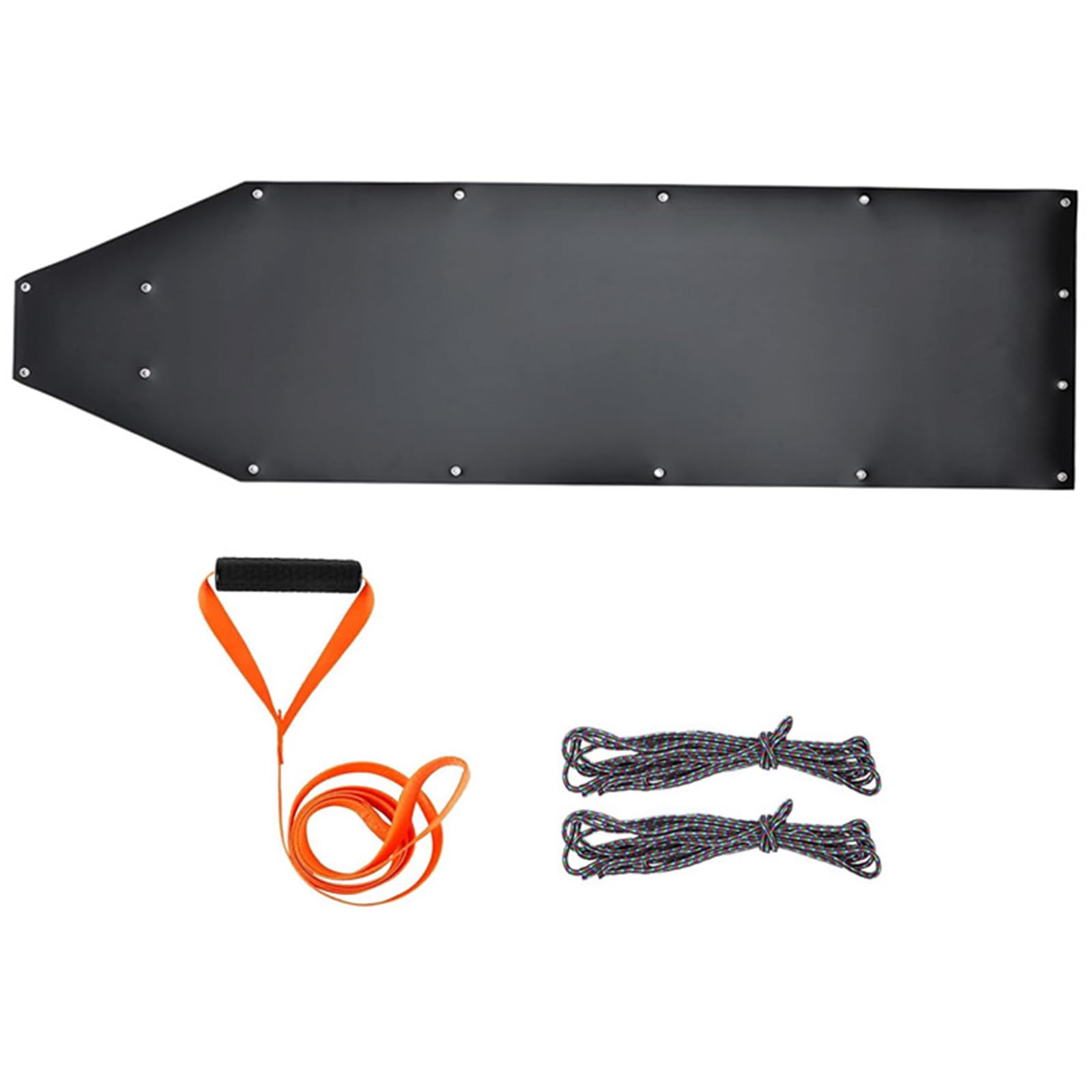 Trineos profesionales para equipos de grado profesional con limpieza de superficies lisas y compactos, portátiles, trineos multiusos para exteriores