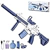 Electric Water Gun,Squirt Gun Toy,Automatic Water Gun Blaster Up To 32 FT Long Range,Outdoor Pool Party Shooting Game Toy With 2 Batteries & 2 Water Tanks,Ideal Summer Watergun Gift for Kids & Adults.