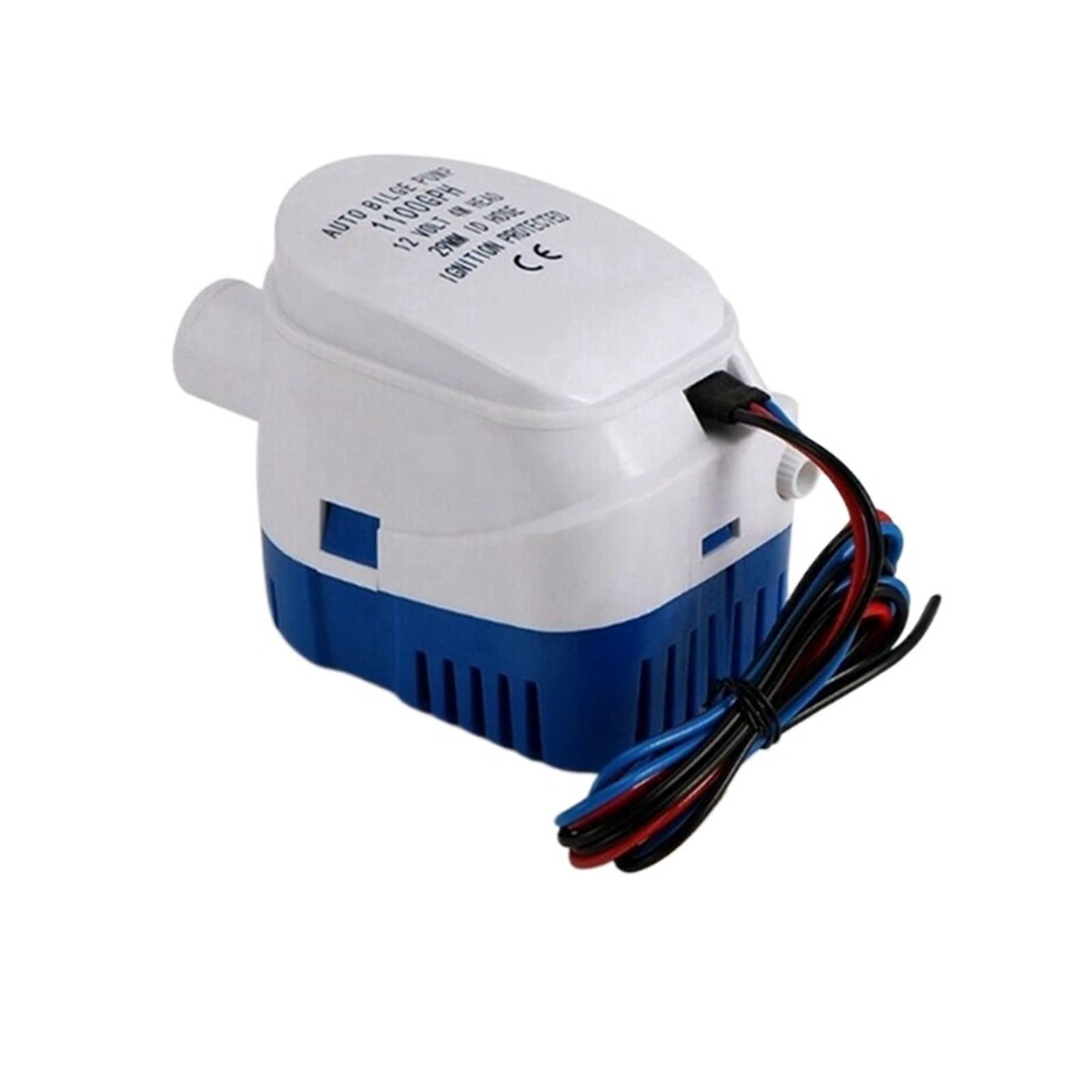 Bomba sumergible pequeña ajustable Bomba de agua sentina automática sumergible for barco, 3 unidades, 12 V, con interruptor flotador