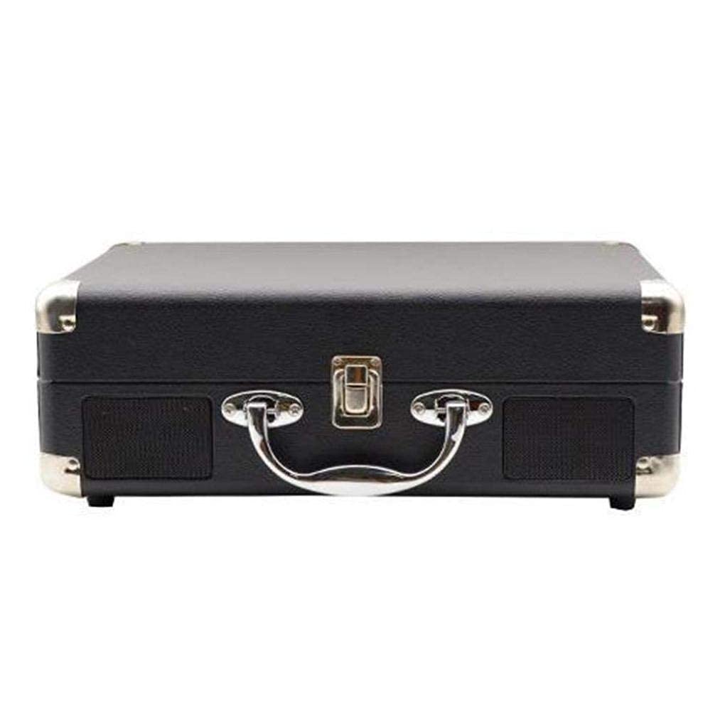 Platillo de Vinilo Bluetooth portátil, reproducción de Disco Retro, reproducción de música móviles, reproducción de música de Maleta kxtmm