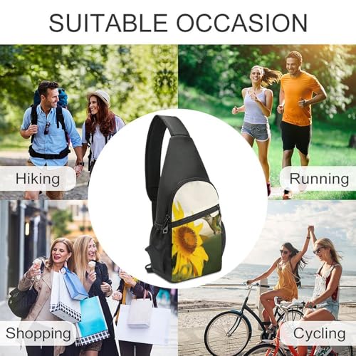Bolso cruzado casual unisex para senderismo y viaje miniatura 6