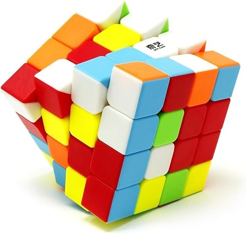 Qiyi Cubo de velocidad 4x4 4x4 Cubo mágico sin etiqueta - Qiyuan